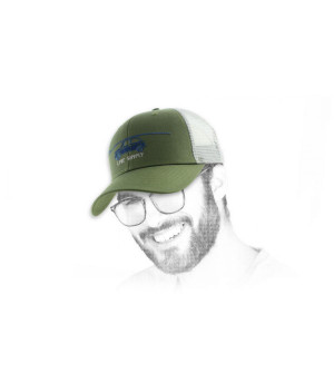 Trucker Cap grün Patagonia Live simply trucker hat fatigue green